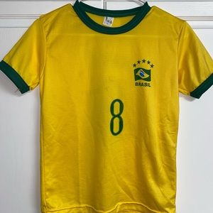 Authentic Brazil soccer jersey